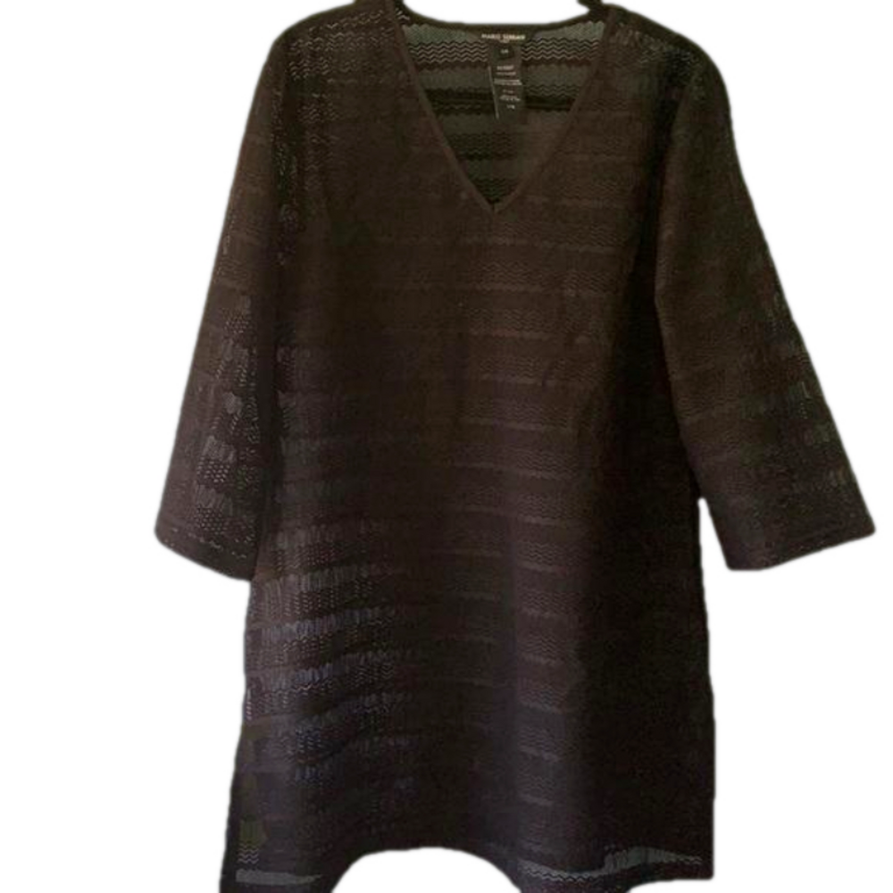 Mario Serrani Black Coverup